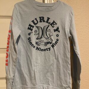 Hurley Gray Cotton Blend Shirt